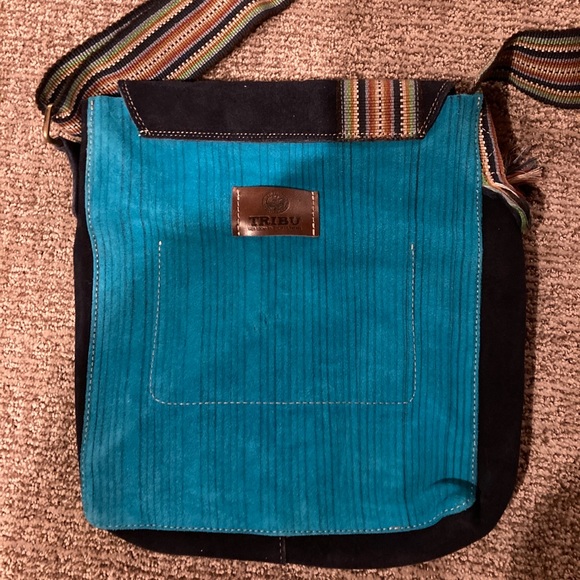 Tribu messenger bag handmade - Picture 2 of 3